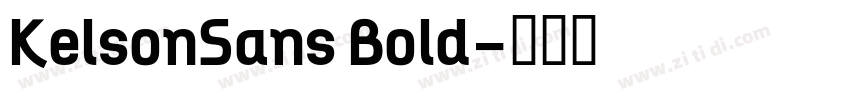 KelsonSans Bold字体转换 KelsonSans Bold字体转换